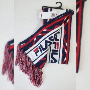 FILA SCARF WOMEN'S MEN'S COLD WEATHER MULTICOLOR BIG LOGO
